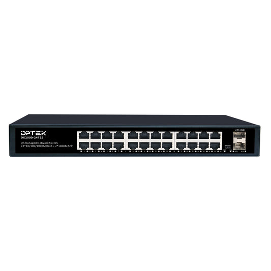 DPTEK 24 Port Gigabit +2 SFP Switch