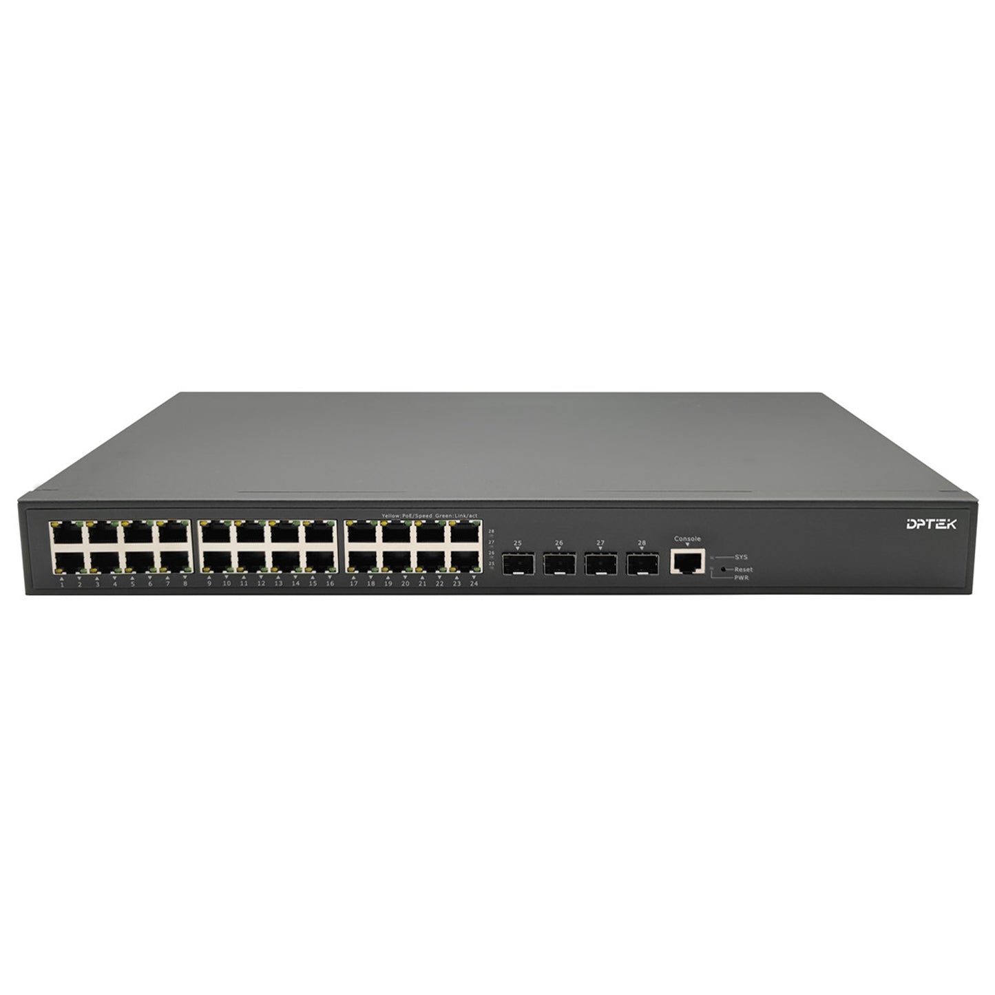 DPTEK 24 Port Gigabit Layer 2 Smart +4SFP Switch